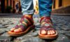 Classic Mexican Sandals: Ideal Footwear for San Miguel Streets