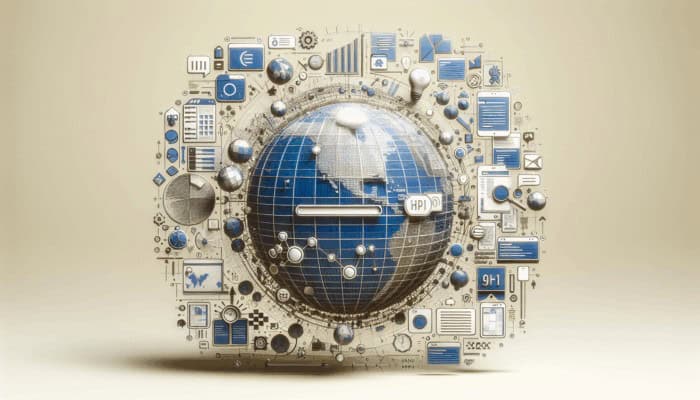 Best Practices for Technical SEO for Blogs: A minimalist webpage with reduced HTTP requests, showcasing images, scripts, and stylesheets, enhancing the global user experience.