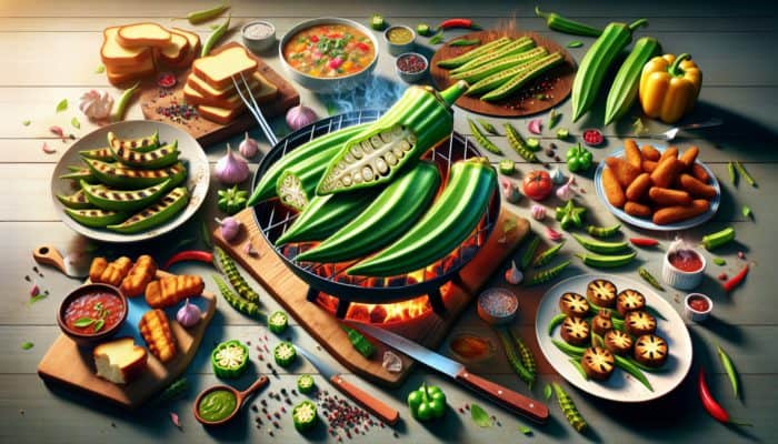 Grilled Okra with Smoked Paprika: A Delicious Treat