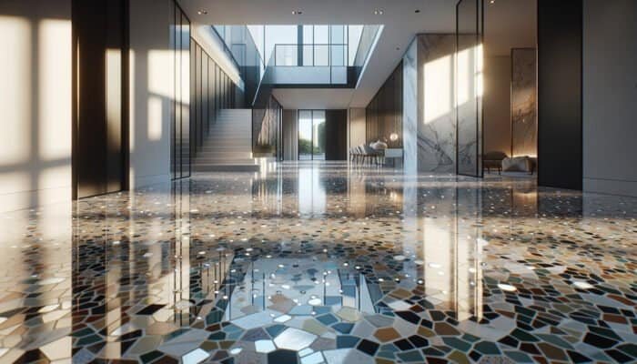 Terrazzo Floors Restoration by Expert Home Services