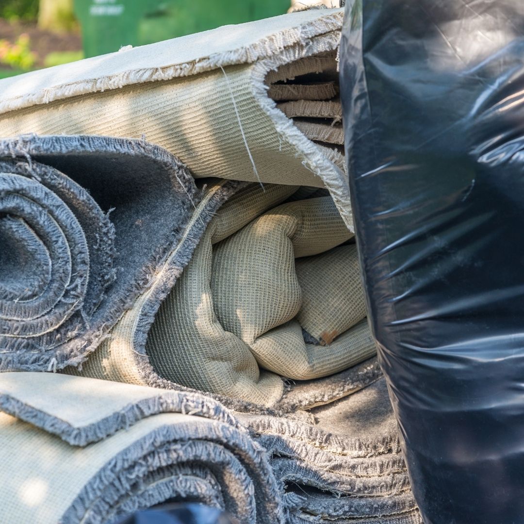 old carpet removal