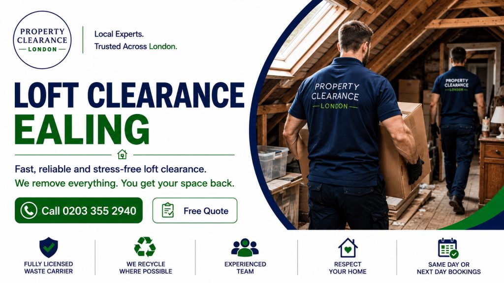 Loft Clearance Services in Ealing: Professional Solutions
