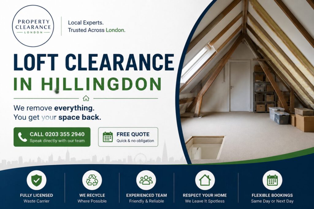 Loft Clearance Services in Hillingdon: Professional Assistance